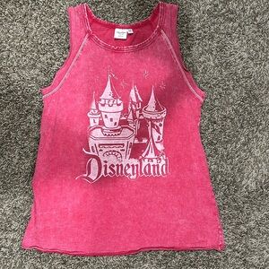Heathered Red Disneyland Tank